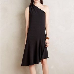 Anthropologie HD Paris Nemesia One-Shoulder Dress